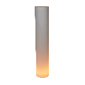 Cilindro iluminado autónomo Ø 30 cm Alt 160 cm