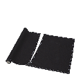 Set de mesa/servilleta tela Negra 48x32 cm (por 12)