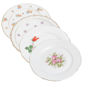 Plato grande Vintage con flores Ø 23-25 cm