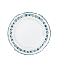 Plato grande Vintage azul verde Ø 22-25 cm