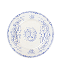 Plato grande Vintage azul verde Ø 22-25 cm