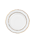 Plato pequeño Vintage blanco y dorado Ø 18-20 cm