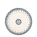 Plato pequeño Vintage azul verde Ø 18-21 cm