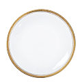 Plato grande Vintage blanco y dorado Ø 23-25 cm
