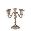 Candelabro Vintage plateado