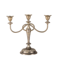Candelabro Vintage plateado