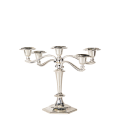 Candelabro Vintage plateado