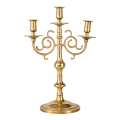 Candelabro Vintage dorado