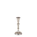 Portavela pequeño vintage plateado