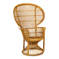 Sillón Emmanuelle ratán vintage