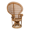 Sillón Emmanuelle ratán vintage