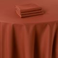 Servilleta de mesa Marjorie terracota 50 x 50 cm ignífuga M1