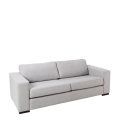Sofá Loft gris 80 x 196 cm Alt. 73 cm