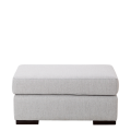 Puf Loft gris 40 x 80 cm Alt. 40 cm
