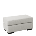 Puf Loft gris 40 x 80 cm Alt. 40 cm