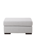 Puf Loft gris 40 x 80 cm Alt. 40 cm