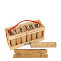 Juego de bolos Franc-Comtois vintage