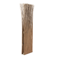 Biombo madera flotante 3 hojas L 120 cm (40x3) Alt 170 cm