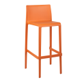 Silla alta Sila naranja Alt. 100 cm