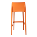 Silla alta Sila naranja Alt. 100 cm