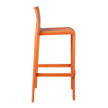 Silla alta Sila naranja Alt. 100 cm