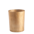 Portavela dorada Aman Ø 8,5 cm Alt. 9,5 cm