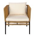 Sillón ratán Terraza 70 x 68 cm Alt. 70 cm