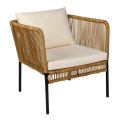 Sillón ratán Terraza 70 x 68 cm Alt. 70 cm