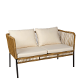 Sofa ratan Terraza 68 x 126 cm Alt. 70 cm