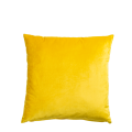 Cojín Julieta amarillo mostaza 40 x 40 cm