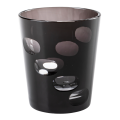 Vaso Mélodie negro Ø 8 cm Alt. 9 cm 24 cl