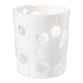 Vaso Melodie blanco Ø 8 cm Alt. 9 cm 24 cl