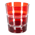 Vaso Mélodie rojo Ø 8 cm Alt. 9 cm 24 cl