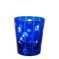 Vaso Mélodie azul Ø 8 cm Alt. 9 cm 24 cl