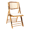 Silla Bali plegable con cojin crema