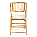 Silla Bali plegable con cojin crema