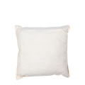 Cojín de lona crudo Vintage 40 x 40cm