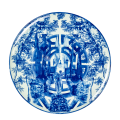 Plato de presentación Capri azul Ø 32,5 cm
