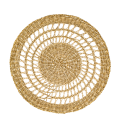 Bajoplato encaje de yute Ø 35 cm