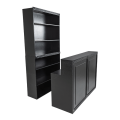 Barra plegable Cigare Club negro 55 x 150 cm Alt. 115 cm