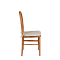Silla Sphinx con cojín color crema