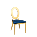 Silla Divina con cojín azul noche