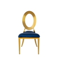 Silla Divina con cojín azul noche