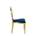Silla Divina con cojín azul noche