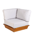 Módulo esquinero Lounge gris 76 x 76 cm Alt. 70 cm