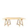 Mesa Volute 100 x 200 cm  Alt. 72 cm