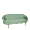 Sofá Sofia verde 83x190cm Alt. 76cm