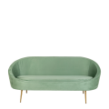 Sofá Sofia verde 83x190cm Alt. 76cm