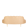 Sofá Bella beige 75x190cm Alt. 80cm
