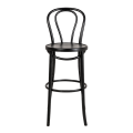 Silla alta Bistrot negra Ø 40 cm H 109 cm